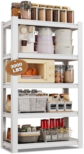 WORKPRO 5-Tier White Shelving by WORKPRO