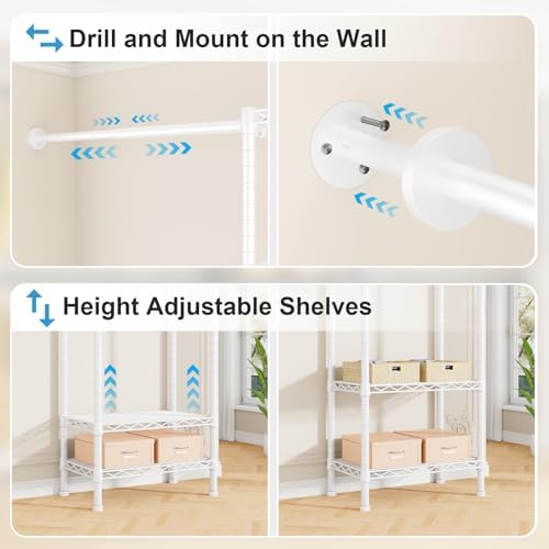 M2 Wall Mounted Closet System - Image 6
