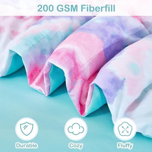 Tie Dye Kids Comforter Bed Set Full Size - Image 5