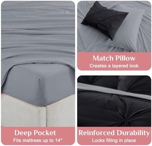 JOLLYVOGUE Full Size Comforter Sets 7 Pieces - Image 5
