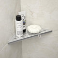 Corner Shower Shelf 10" Brushed by Bernkot