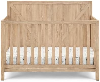 Suite Bebe Barnside 4-in-1 Convertible Baby Crib in Beached Oak - Image 4