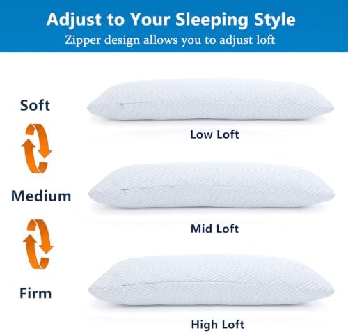 Cooling Body Pillow, Memory Foam Body Pillows - Image 6