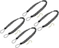 uxcell 4Pcs Curtain Tiebacks, 58cm/23 Braided Drapery Holdback Holder by uxcell