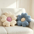 2 Pcs Flower Pillow 15'' Decorative Throw Pillows by Jznexdhomedecorations