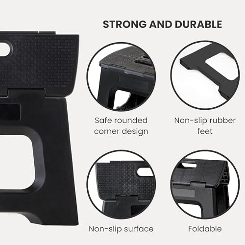 Vigar Compact Folding Step Stool, 9 in - Image 4