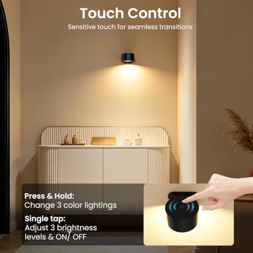 Koopala LED Reading Lights, Wall Mounted Sconces - Image 4