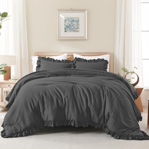 Andency Oversized King Ruffle Comforter Set - Image 2