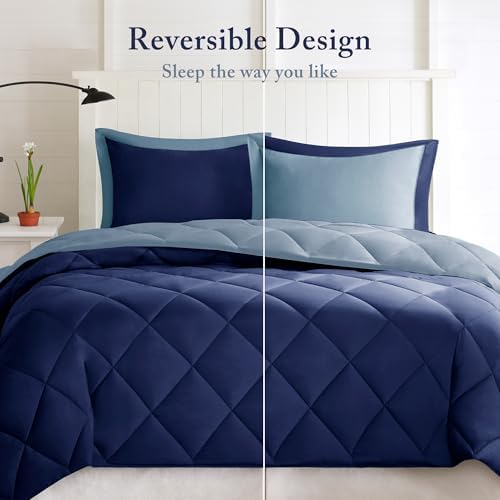 Madison Park Larkspur Comforter Set, Full/Queen, 3 Piece - Image 2