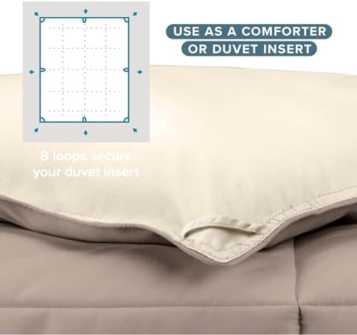 Bare Home Reversible Comforter - Image 6