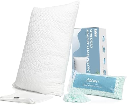 Pillow King Size Memory Foam for Sleeping, Bed Pillows by RainmrBedding