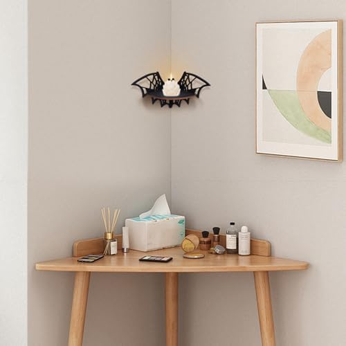 Zerodeko Corner Shelf Wall Mount 2 Pack Floating Shelf Hanging - Image 2