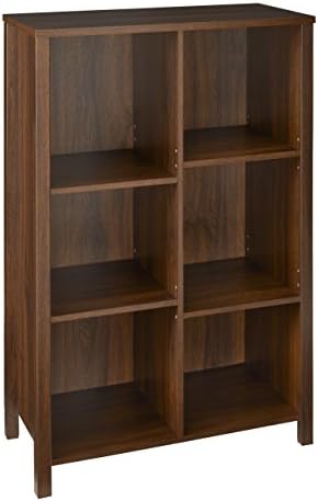 ClosetMaid 16054 Premium Adjustable 6-Cube Organizer, Dark Chestnut by Unknown