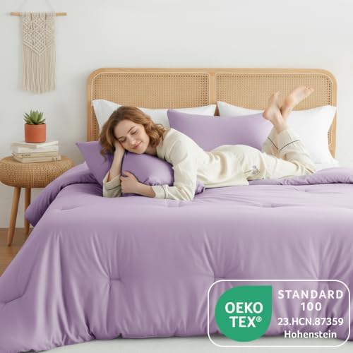 HIMEET King Size Comforter Set, 3 Pieces - Image 3