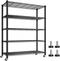 REIBII 5 Tier Storage Shelves by REIBII