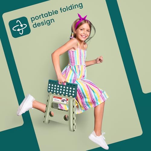 Foldable Step Stool for Adults 13 Inch, 300 lbs - Image 4