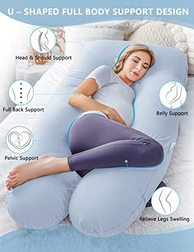 Pregnancy Pillow, Cooling Pregnancy Pillows - Image 5
