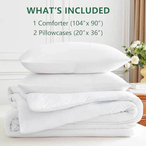 HIMEET King Size Comforter Set 3 Pieces 104"x90" - Image 6