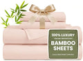 Love's cabin 100% Rayon Derived from Bamboo, Twin Bed Sheets by Lovescabin