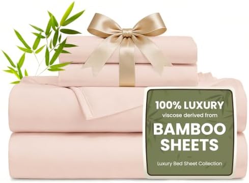 Love's cabin 100% Rayon Derived from Bamboo, King Size Sheets by Lovescabin