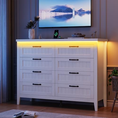 GarveeHome 8 Drawer Dresser - Image 4