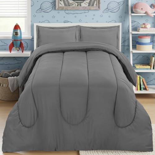 Utopia Bedding 3 Pc Kids Twin Comforter Set - Image 3