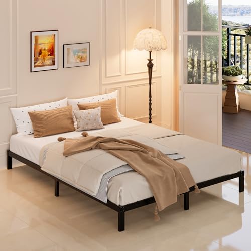 8 Inch Bed Frame Queen Size, Queen Platform Metal Bed Frame - Image 6