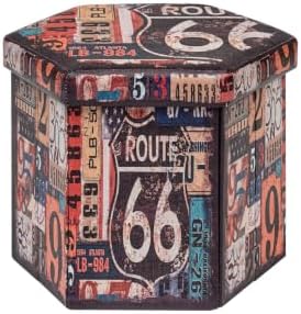 B FSOBEIIALEO Foldable Storage Ottoman by BFSOBEIIALEO