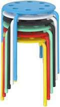 VECELO 6-Piece Stacking Stools for Classroom by VECELO