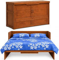 NIGHT & DAY Furniture Murphy Cube Cabinet Bed by NIGHTDAYFURNITURE