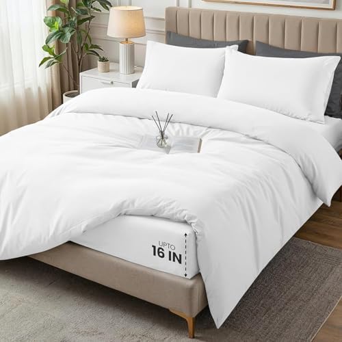 Duvet Cover King, 4 Piece Set, Extra Soft by UTOPIABEDDING