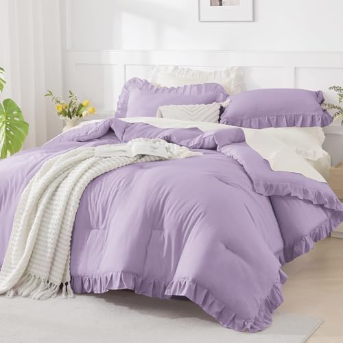 Andency Lavender Comforter Set Full Size - Image 4