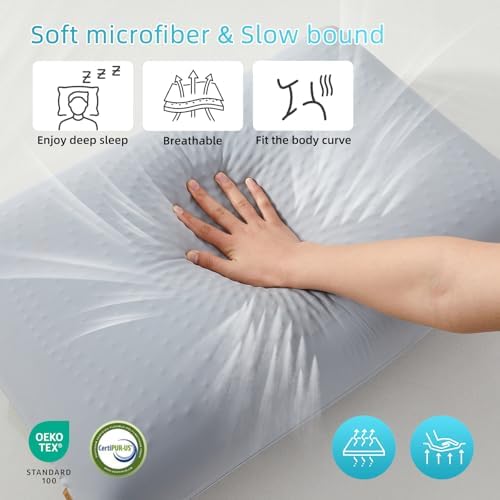 SAPHREAS Cooling Gel Memory Foam Pillow - Image 5