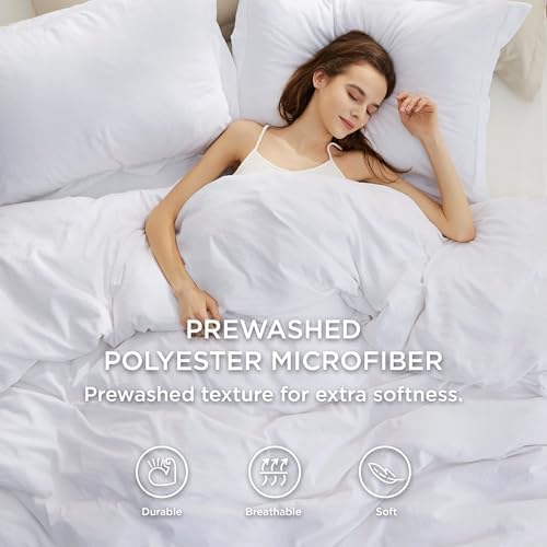 Bedsure Prewashed Duvet Cover Full - Image 3