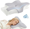 Ergo Cervical Neck Pillow for Sleep apnea, snoring and Neck Pain Relief by Unknown