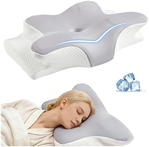 Ergo Cervical Neck Pillow for Sleep apnea, snoring and Neck Pain Relief by Unknown