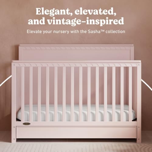 Graco Sasha 5-in-1 Convertible Crib - Image 3