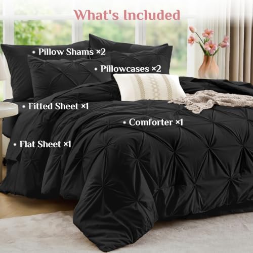 JOLLYVOGUE King Size Comforter Set 7 Pieces - Image 7