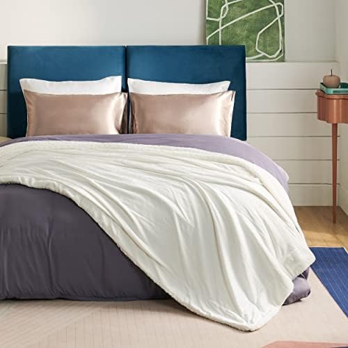 Bedsure GentleSoft Sherpa Fleece Blanket Queen Size - Image 3