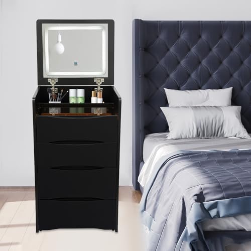 Flip Top Vanity, Vanity Desk by Unknown