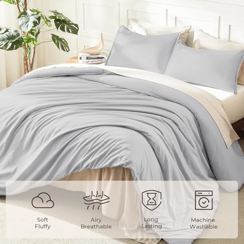 Litanika Light Grey Super King Comforter Set - Image 3