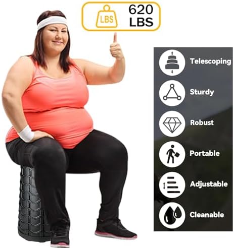 Upgraded Collapsible Stool Portable - Image 4