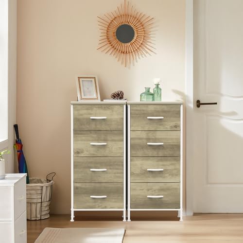OLIXIS Dresser for Bedroom, 4 Drawer Storage Cabinet, Tall Nightstand - Image 2