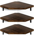 Alsonerbay Pine Wood Corner Shelves by Alsonerbay