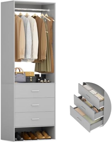 Aheaplus 1.8FT Closet System by Aheaplus