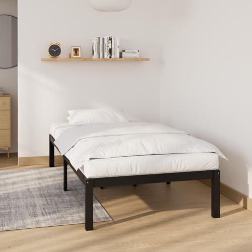 Bamboo Bed Frame Classic 12-Inch Solid Platform Bed - Image 4