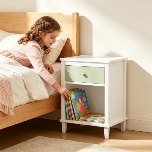 White-Sage Night Stand, Nightstand - Image 7