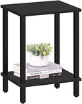 TUTOTAK End Table, Side Table, Nightstand, 2-Tier Storage Shelf by ChoosetutotakFurnitureBuildYourCozyHome