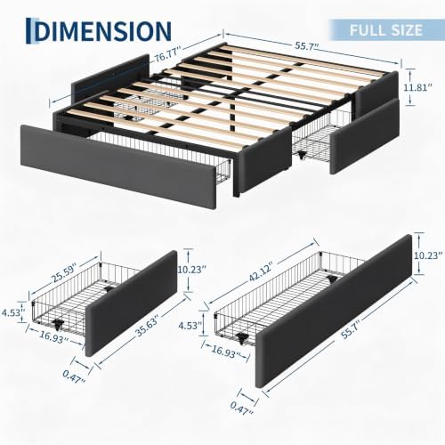 Garvee Full Size Bed Frame - Image 2