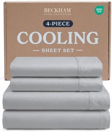 Beckham Hotel Collection Cal King 4pc Cooling Sheet Set by Unknown